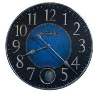 Antique Blue and Black Wall Clock - Harmon II