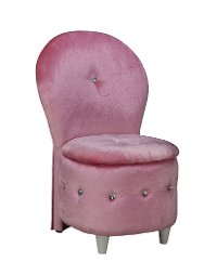 Parisian Pink Sit-n-Store Chair