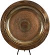 2 Piece Copper-Plated Charger and Iron Stand