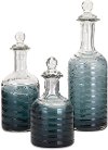 Clearance 11 Inch Smoked Glass Bottle