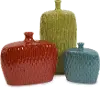 13 Inch Green Vase