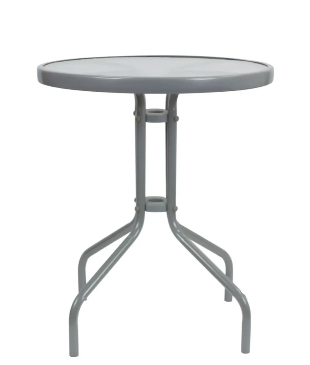 8095MDT/BISTROTABLE Tempered Glass Outdoor Bistro Table  -1