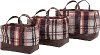 11 Inch Multi-Color Ski Lodge Basket with Handles