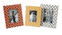 Yellow Graphic Photo Frame