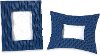 11 Inch Marine Blue Picture Frame