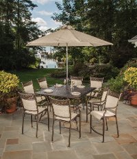 5 Piece Counter Height Patio Dining Set - Manhattan