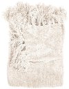 Cream Chenille Throw