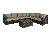 4 Piece Tortola Patio Sectional