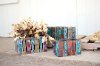 13 Inch Colorful Rectangular Wooden Box