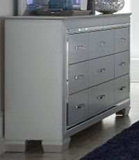 Allura Silvery Gray Dresser