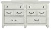 Clearance Classic Vintage White Dresser - Hancock Park
