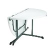 80326 Lifetime 5 Foot Fold in Half Round Table White-6