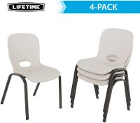 80383 Lifetime Almond Kids Chairs (Set of 4)