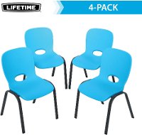 80472 Lifetime Blue Kids Chairs 4-Pack