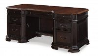 Two Tone Executive Wood Office Desk - Eastchester-2