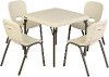 80437 Lifetime Kids Table and 4 Chairs Almond