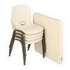 80437 Lifetime Kids Table and 4 Chairs Almond-2