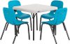 80499 Lifetime Kids Table and 4 Chairs Blue