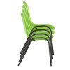 80500 Lifetime Almond Kids Table & Lime Green Chairs (Set of 4)-3