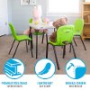 80500 Lifetime Almond Kids Table & Lime Green Chairs (Set of 4)-6