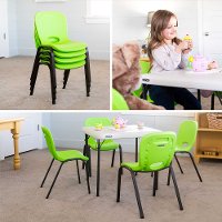 80500 Lifetime Kids Table and 4 Chairs Green-4
