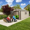 60120 Lifetime Tan 8' x 20' Shed-3