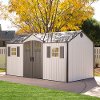 60138 Lifetime Desert Tan/Dark Brown 15'x8' Shed-7