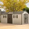 60127 Lifetime 20 ft. x 8 ft. Outdoor Dual Entry Shed
