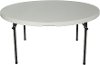 280301 Lifetime 5 Foot Round White Banquet Table