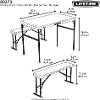 80373 Lifetime 42 Inch Recreation Table Set Almond-6
