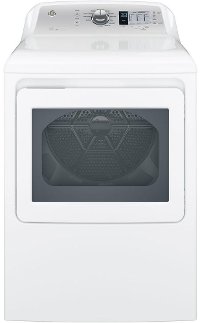 GTD65GBSJWS GE 7.4 Cu. Ft. Gas Dryer - White