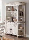 Two-Tone French Country Buffet and Hutch - Bourbon County