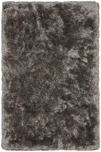 5 x 8 Medium Gray Shag Rug - Giulia