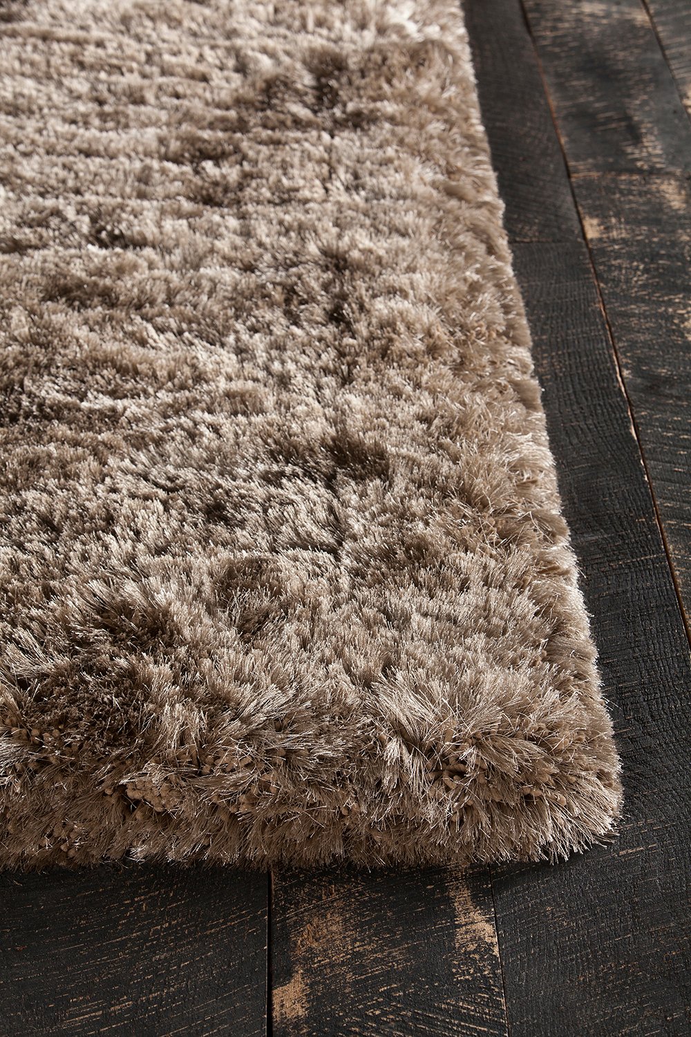 5 x 8 Medium Brown Shag Rug - Giulia-2