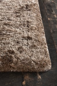 5 x 8 Medium Brown Shag Rug - Giulia-2