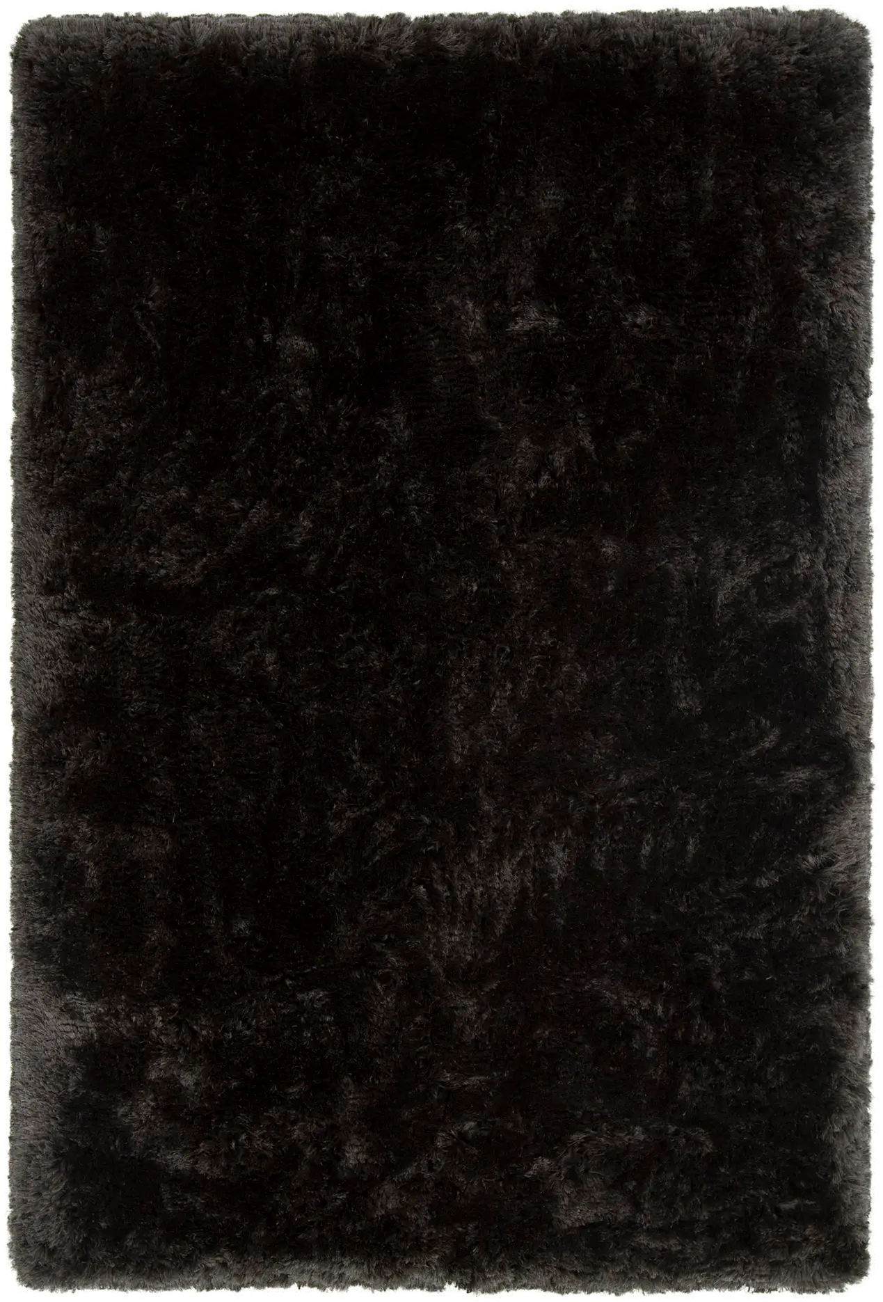 5 x 8 Medium Charcoal Gray Shag Rug - Giulia-1