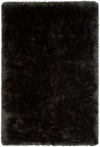 5 x 8 Medium Charcoal Gray Shag Rug - Giulia