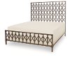 Metalworks Bronze Rustic Industrial Queen Metal Bed