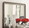 Symphony Platinum Gray Contemporary Mirror