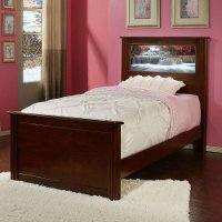 20204 Riviera Cheshire Cherry LightHeaded Twin Bed