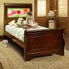 20402 Edgewood Cherry LightHeaded Twin Sleigh Bed with Trundle-4