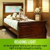 20402 Edgewood Cherry LightHeaded Twin Sleigh Bed with Trundle-6