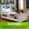 20153 Shaker White LightHeaded Twin Bed-6