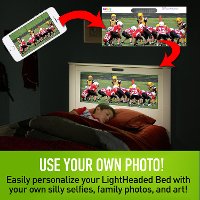 20345 Montgomery White Twin LightHeaded Bed