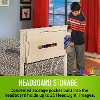 20345 Montgomery White Twin LightHeaded Bed-3