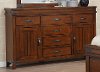 Caramel Brown Classic Dresser - Saratoga
