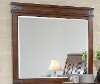 Clearance Caramel Brown Classic Mirror - Saratoga
