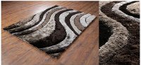 5 x 8 Medium Gray and Brown Area Rug - Flemish-4
