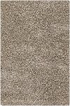 8 x 11 Large Contemporary Taupe and Ivory Area Rug - Estilo