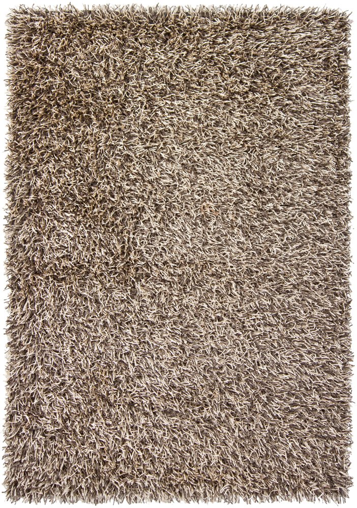 5 x 8 Medium Contemporary Gray Shag Rug - Zara-1